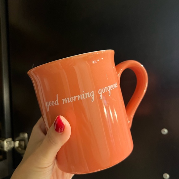 Other - Orange Ceramic Mug - Good Morning Gorgeous
